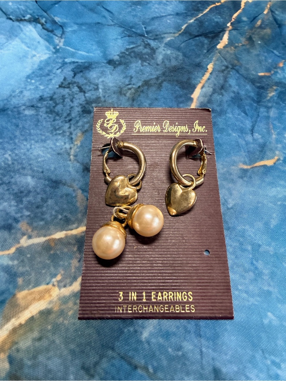 Premier Designs interchangeable earrings